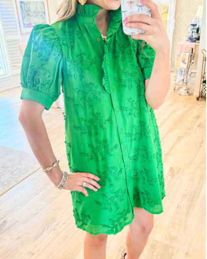 Breezy Embroidery Dress