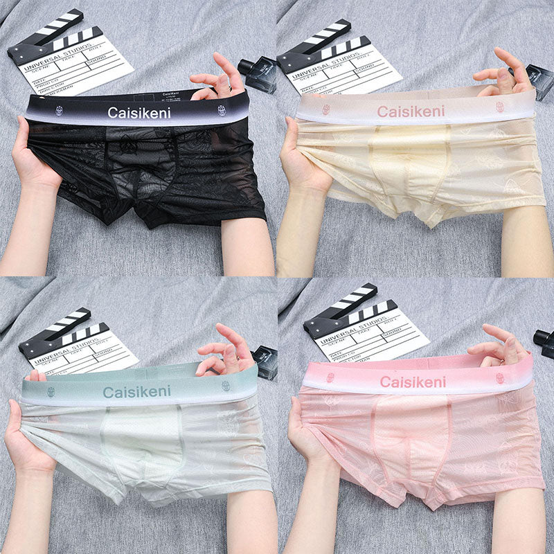 Men's Ultra-thin Ice Silk Briefs