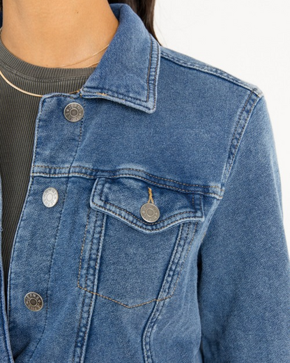 Soft Stretch Denim Jacket