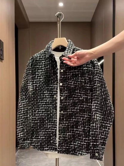 Woven Casual Lel Shirt Coat