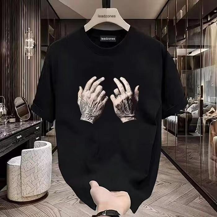 Men's Summer Tattoo Hand T-Shirt