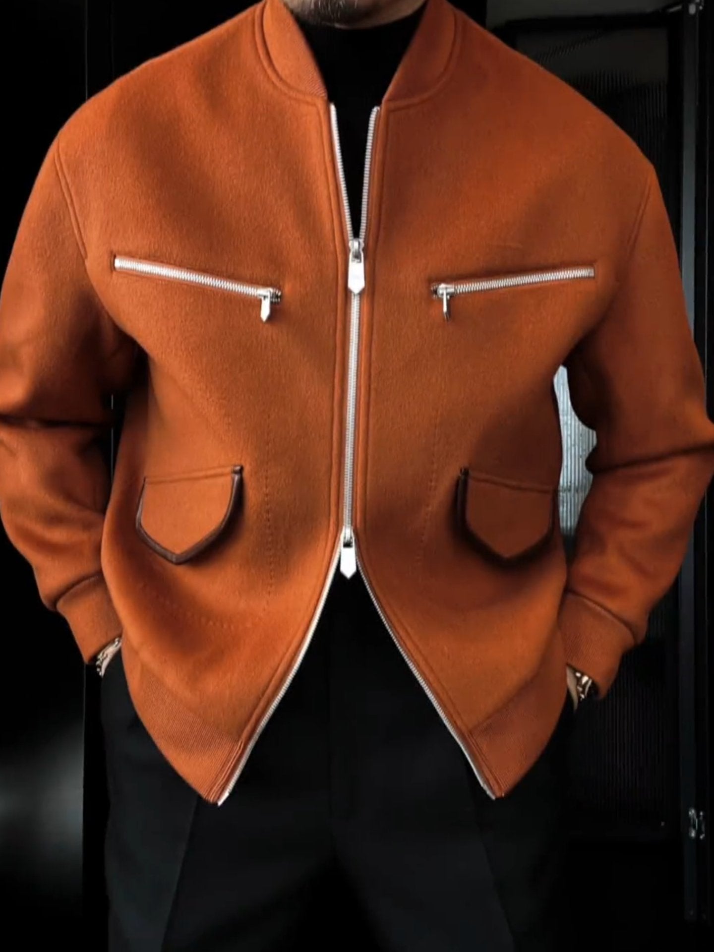 Men's stylish simple jacket