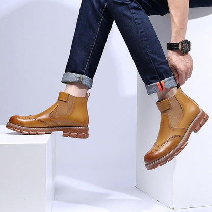 Leather Casual Martin Boots