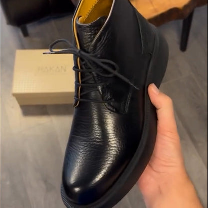 Men's casual business leather shoes