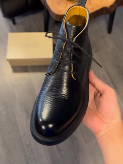 Men's casual business leather shoes