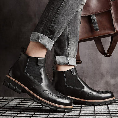 Leather Casual Martin Boots