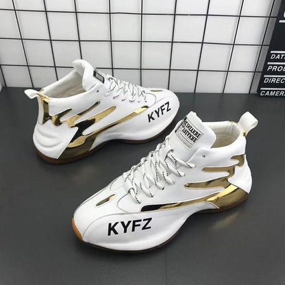 2023 New Men's Soft Sole Height Increasing Sneakers