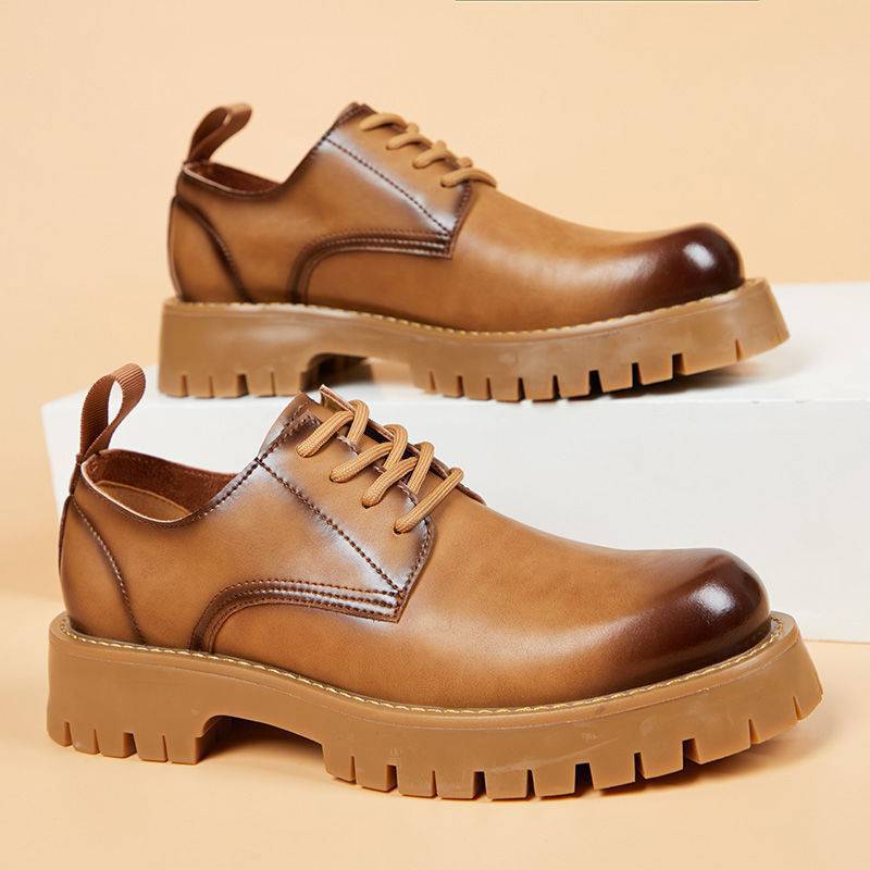 Men's casual leather shoes