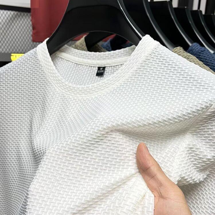 Men's Ice Silk Mesh T-shirt