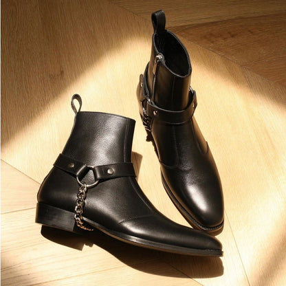 Italian Calfskin Ginza Sling Boots