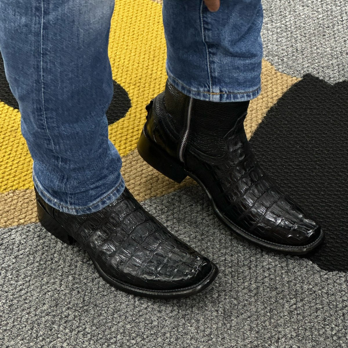 Dylan Crocodile Boots