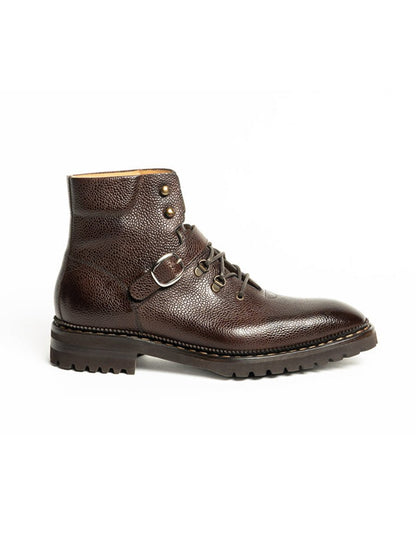 Carlos Santos 8975 Hiking Boot In Dark Brown